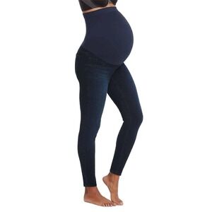Spanx Mama Ankle Jean-ish Leggings Twilight Rinse Maternity XS 20154R